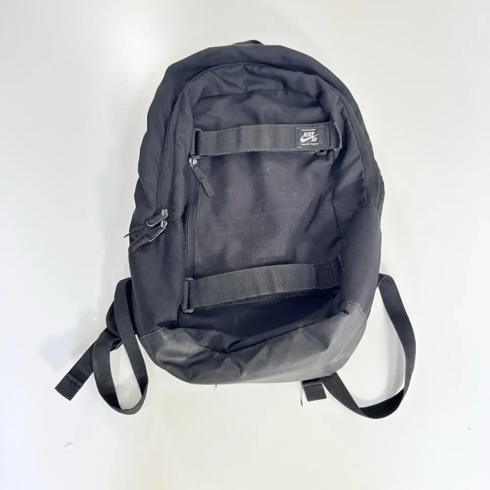 Nike SB RPM Backpack Black Skateboard Straps Men Laptop Hiking Daypack School